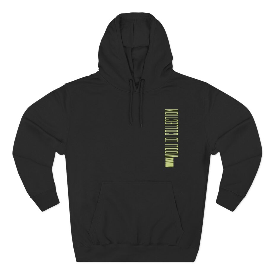 Wooli Logo Three-Panel Fleece Hoodie