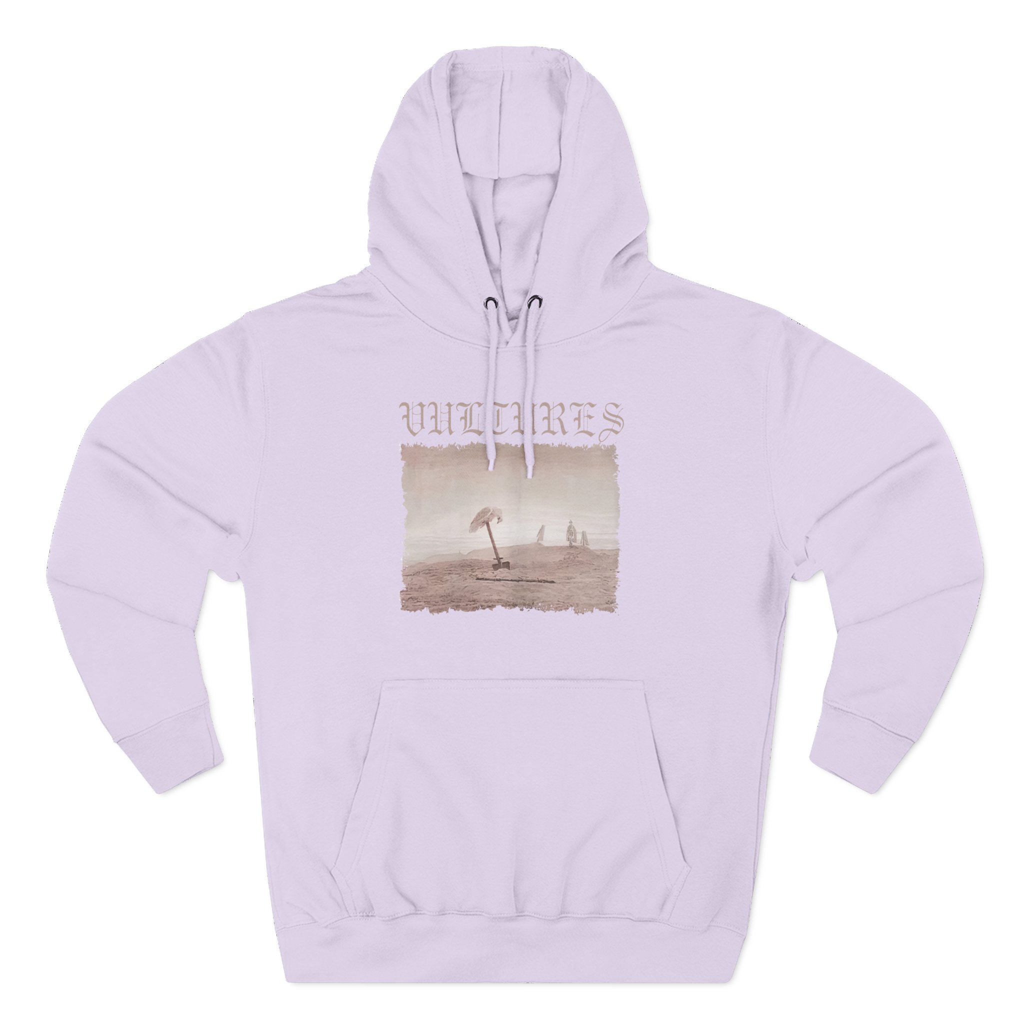 Vultures Inspired Album Three-Panel Fleece Hoodie