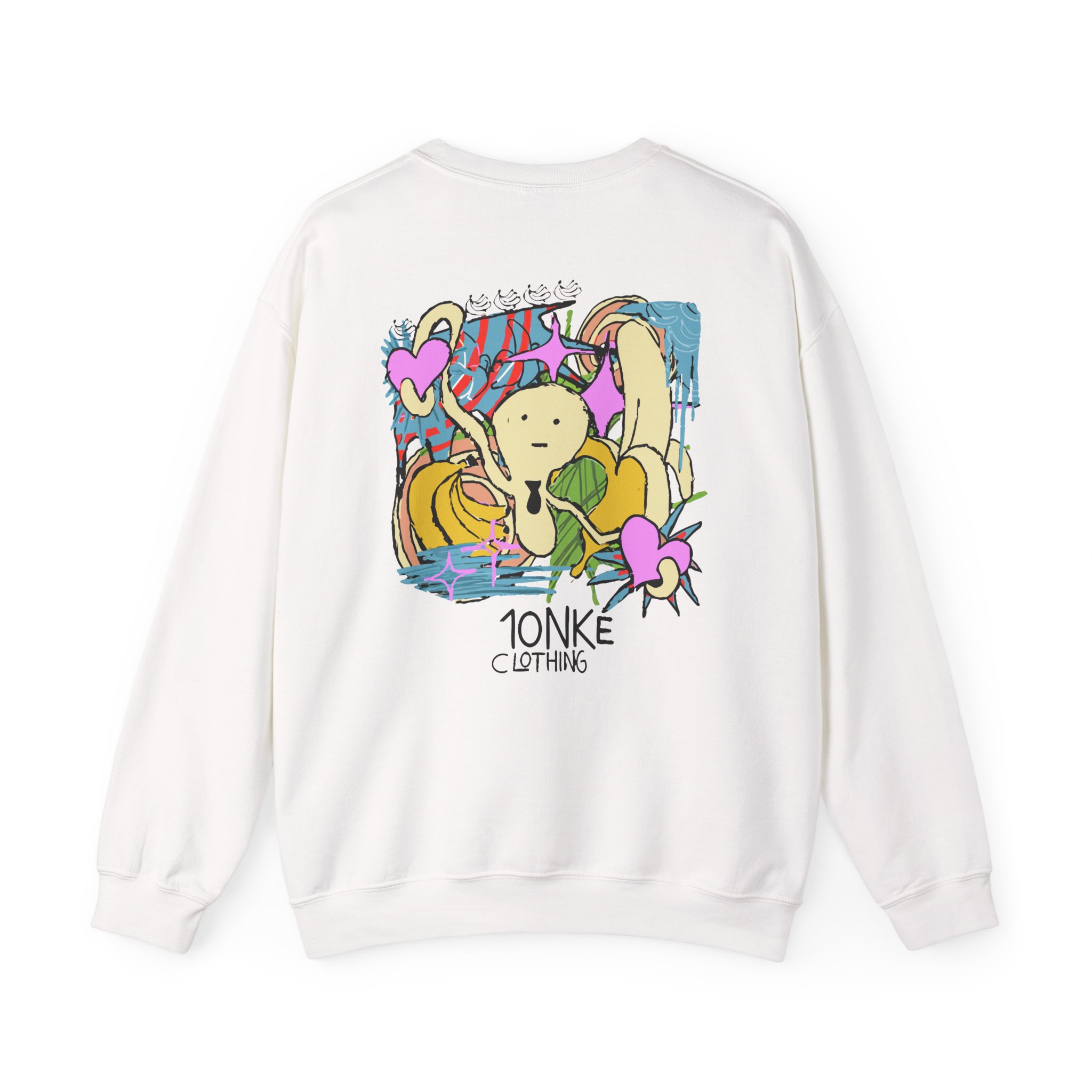 Spoonkid Basquiat Monke Unisex Heavy Blendâ„¢ Crewneck Sweatshirt