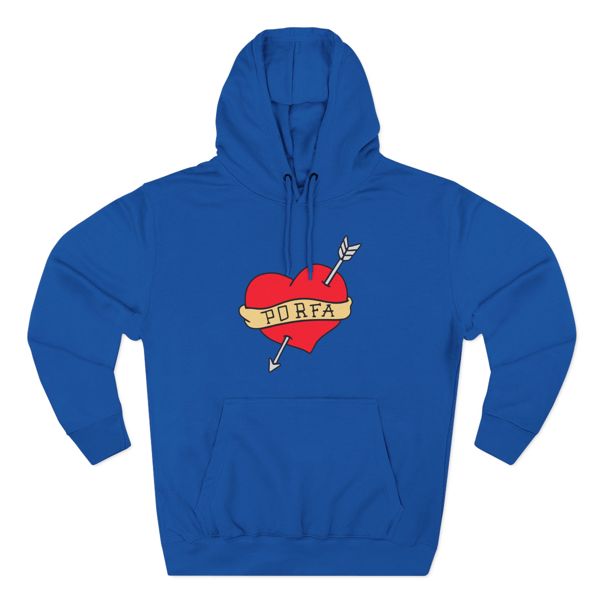 Porfa Lovestruck Three-Panel Fleece Hoodie