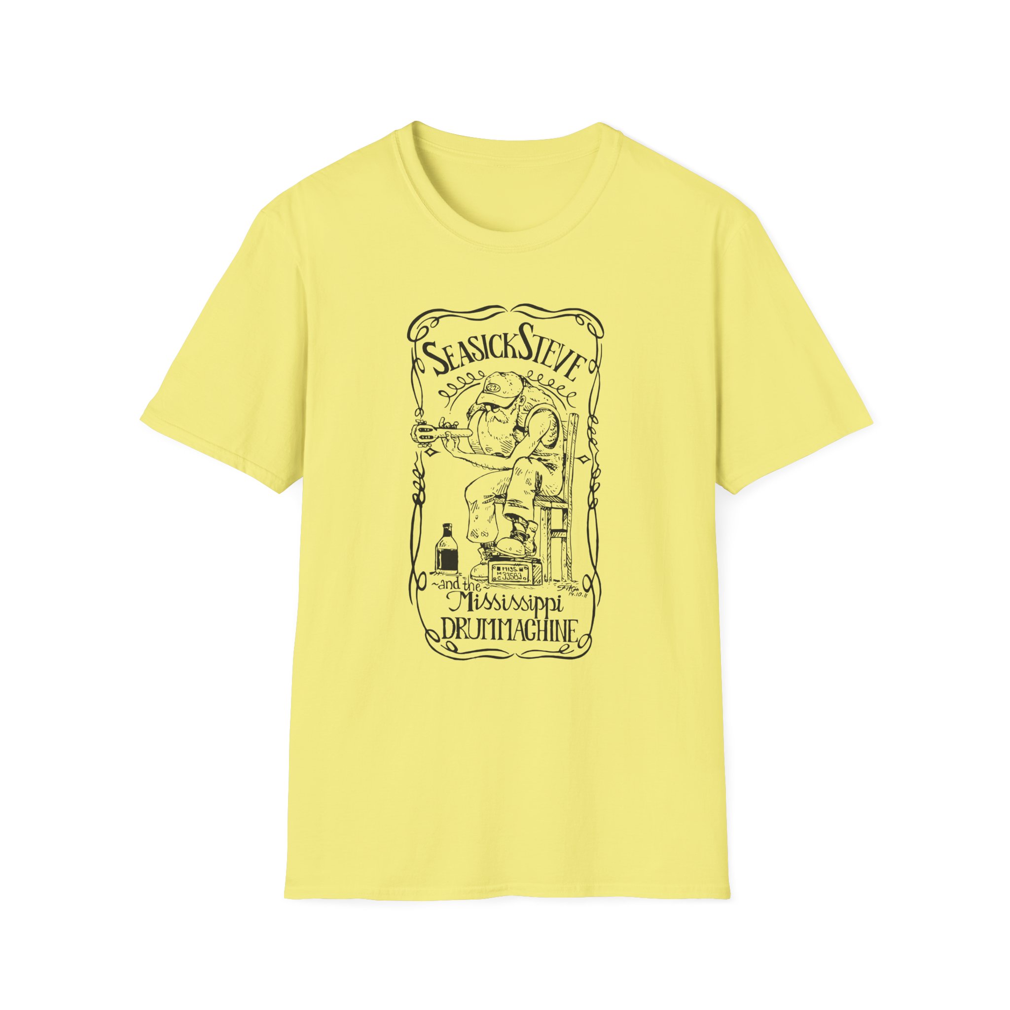 Seasick Steve  Unisex Softstyle T-Shirt