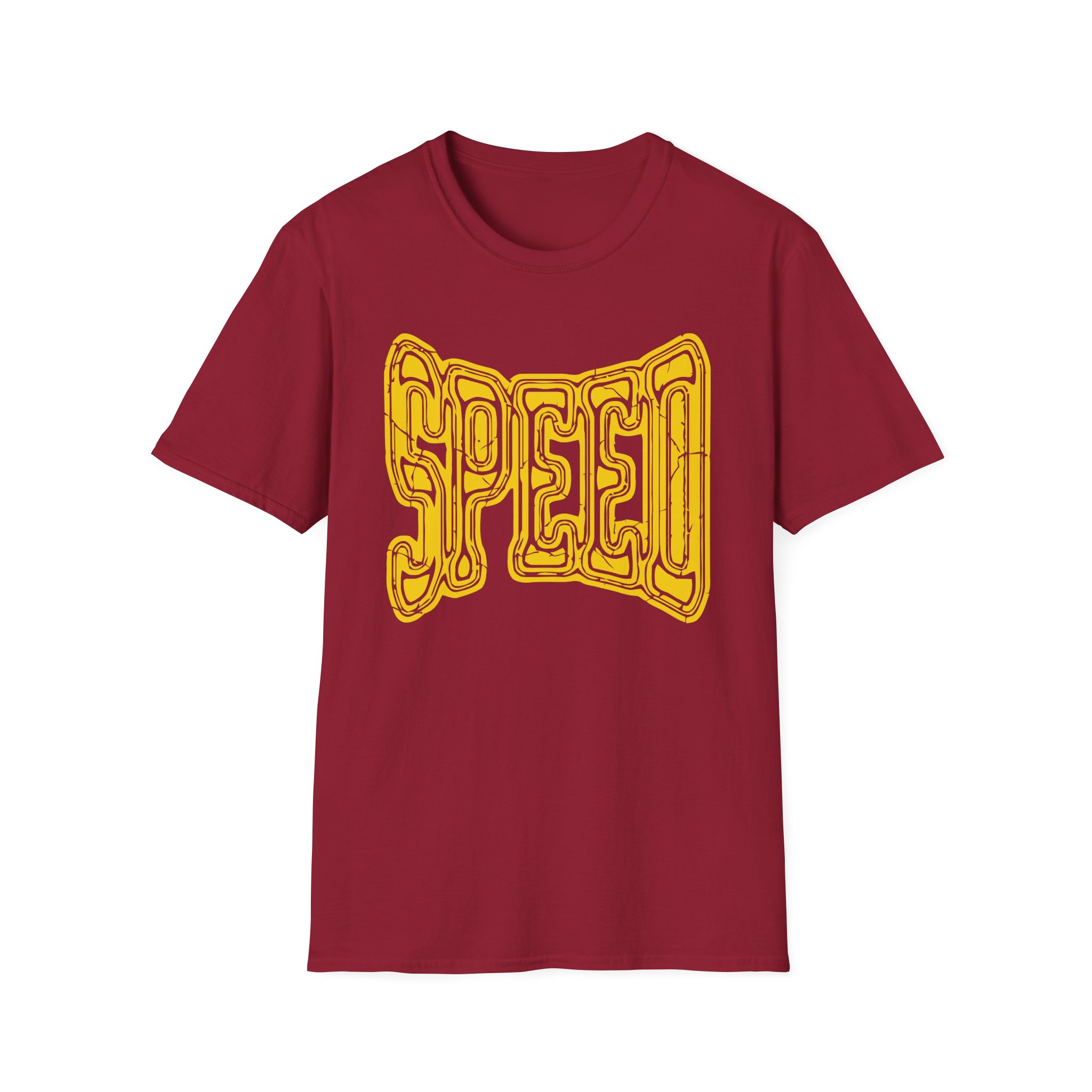 Ishowspeed Gold Logo Unisex Softstyle T-Shirt