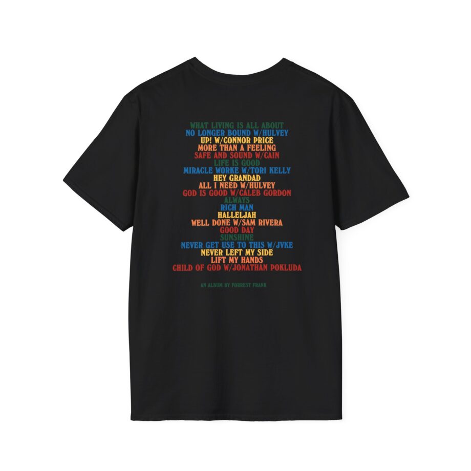 Forrest Frank Child of God Tracklist Unisex Softstyle T-Shirt