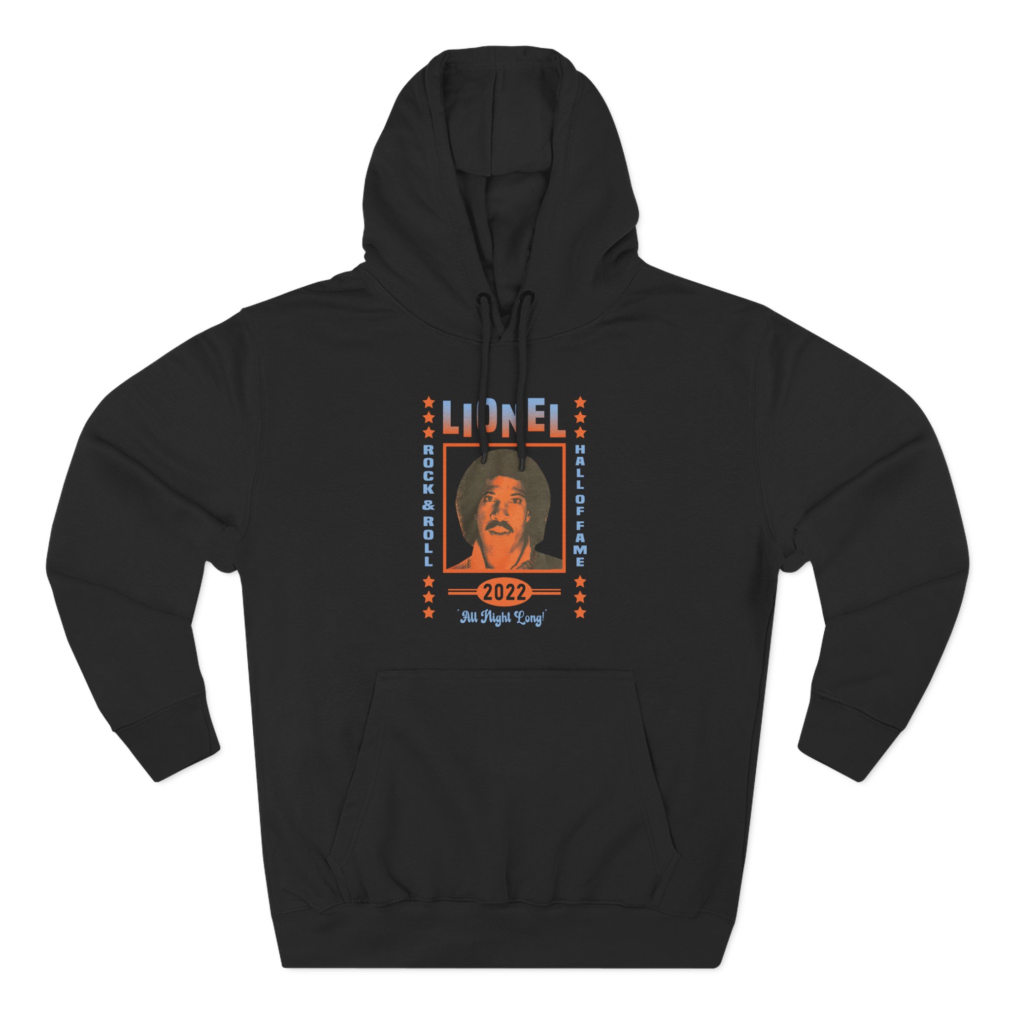 Lionel Richie Rock and Roll Hall of Fame All Night Three-Panel Fleece Hoodie