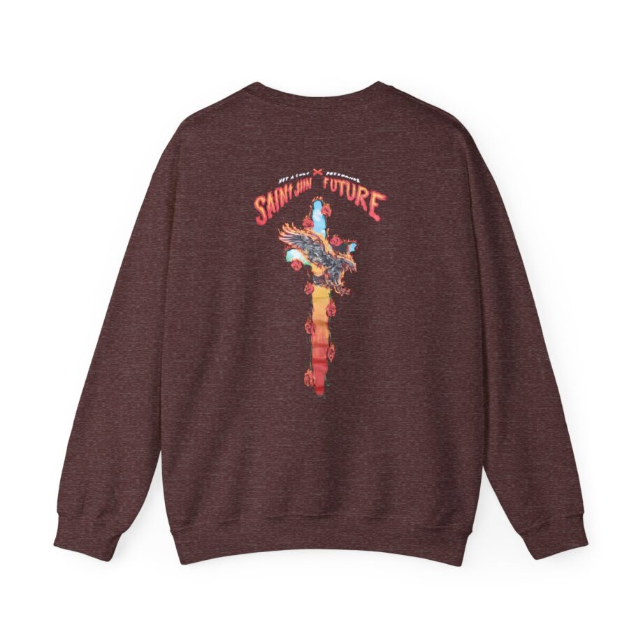 Saint Jhn Not a Cult X Freebandz Roses Unisex Heavy Blend™ Crewneck Sweatshirt