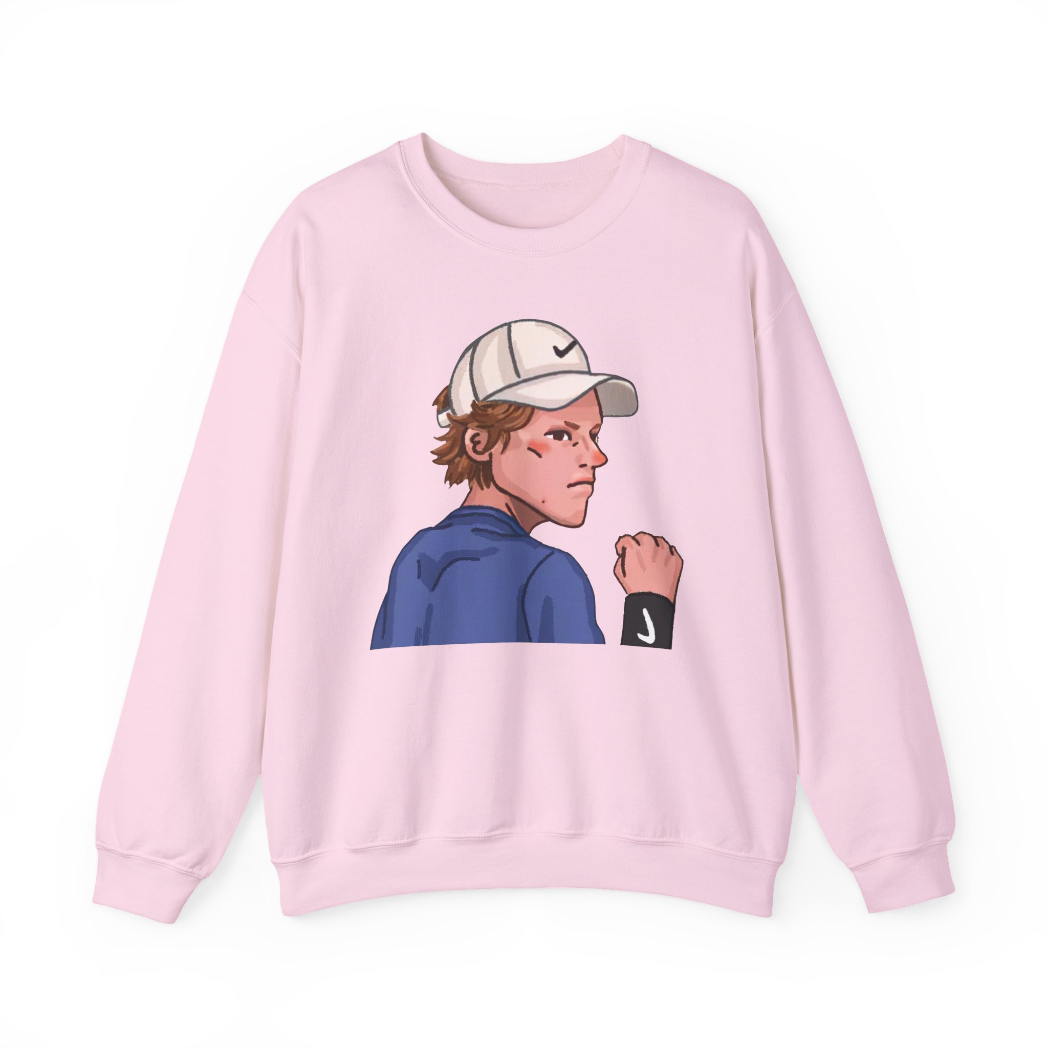 Jannik Sinner Unisex Heavy Blendâ„¢ Crewneck Sweatshirt