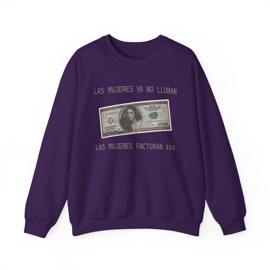 Shakira Dollar Bill Unisex Heavy Blend™ Crewneck Sweatshirt