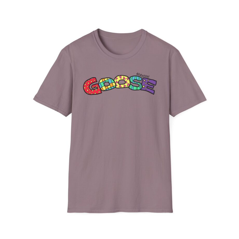 Goose x Staycool   Rainbow Unisex Softstyle T-Shirt