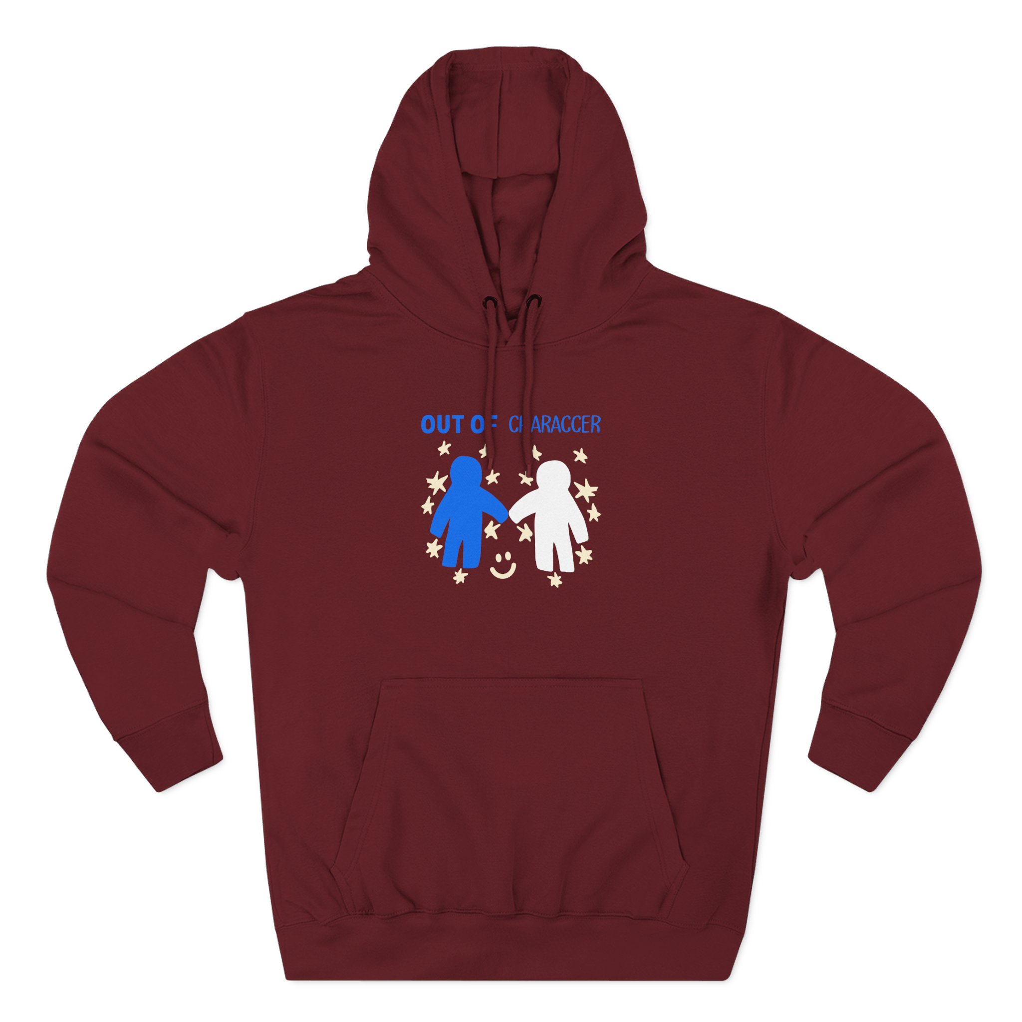 Out of Character Three-Panel Fleece Hoodie