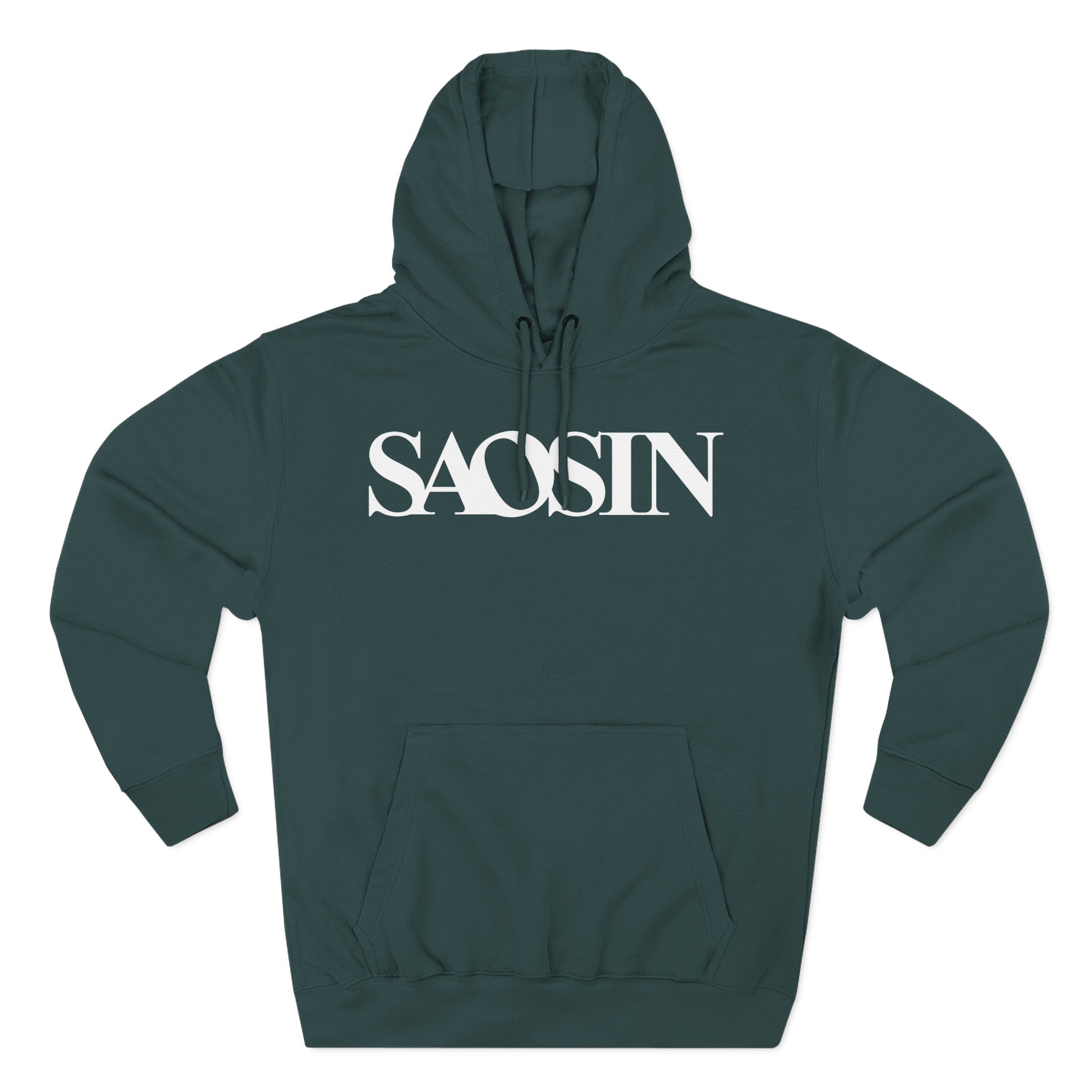 Saosin Logo Three-Panel Fleece Hoodie