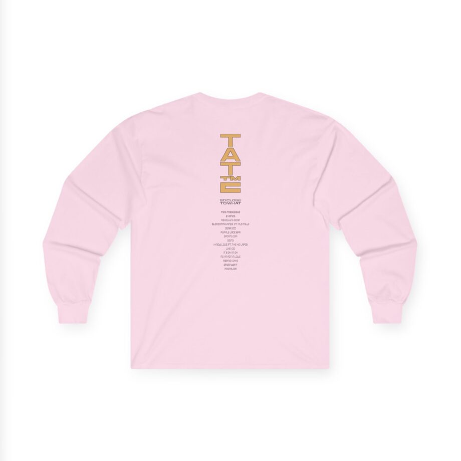 Tate Mcrae Tracklist Unisex Ultra Cotton Long Sleeve Tee