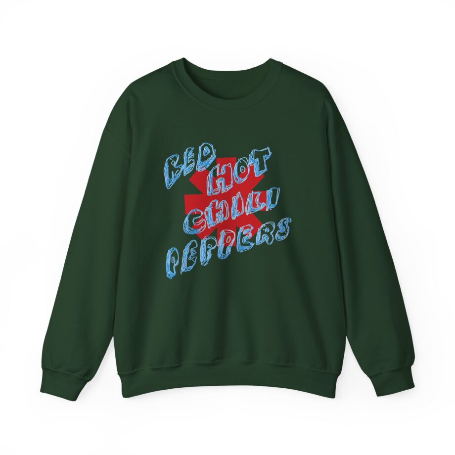 Red Hot Chili Peppers Scribbled Logo Unisex Heavy Blend™ Crewneck Sweatshirt