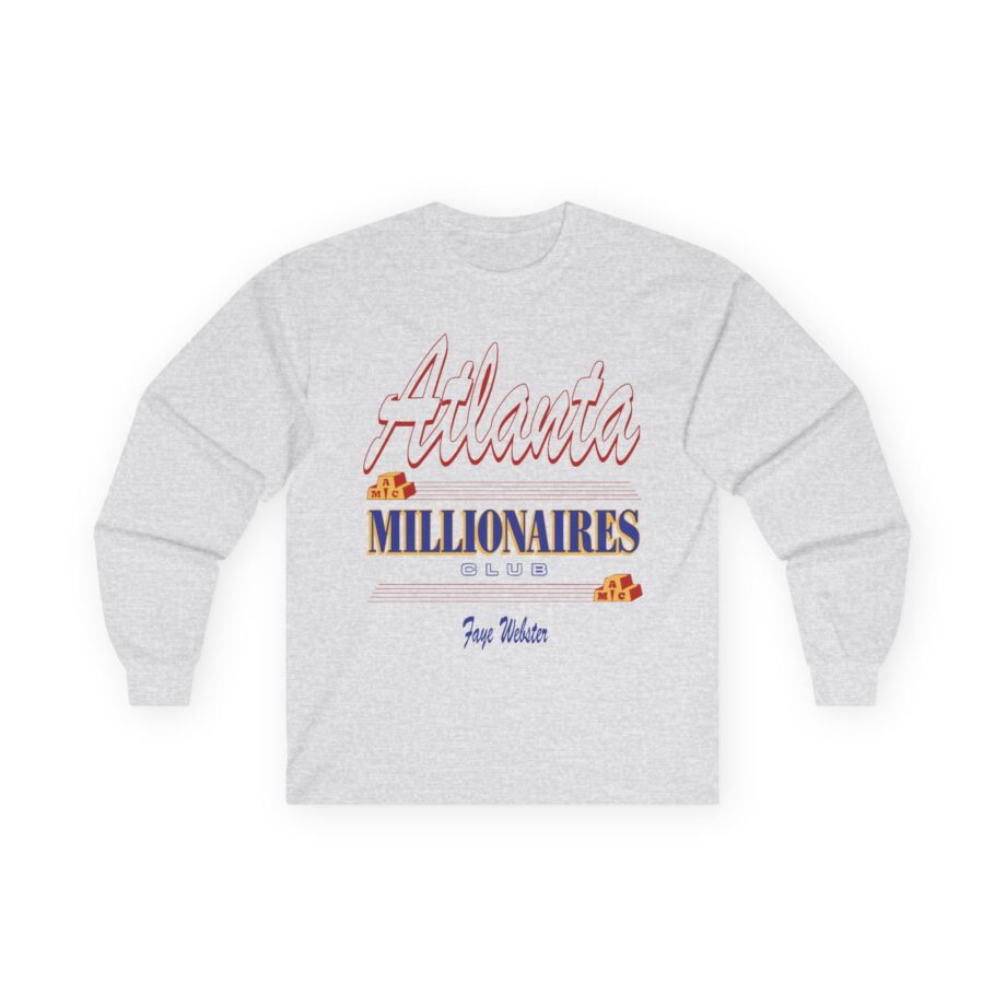 Faye Webster Atlanta Millionaires Club Unisex Ultra Cotton Long Sleeve Tee