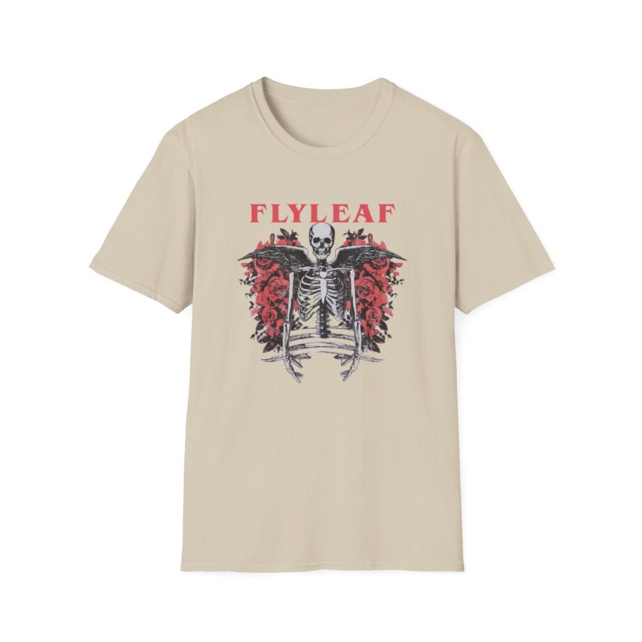 Flyleaf Skeleton Angel Unisex Softstyle T-Shirt