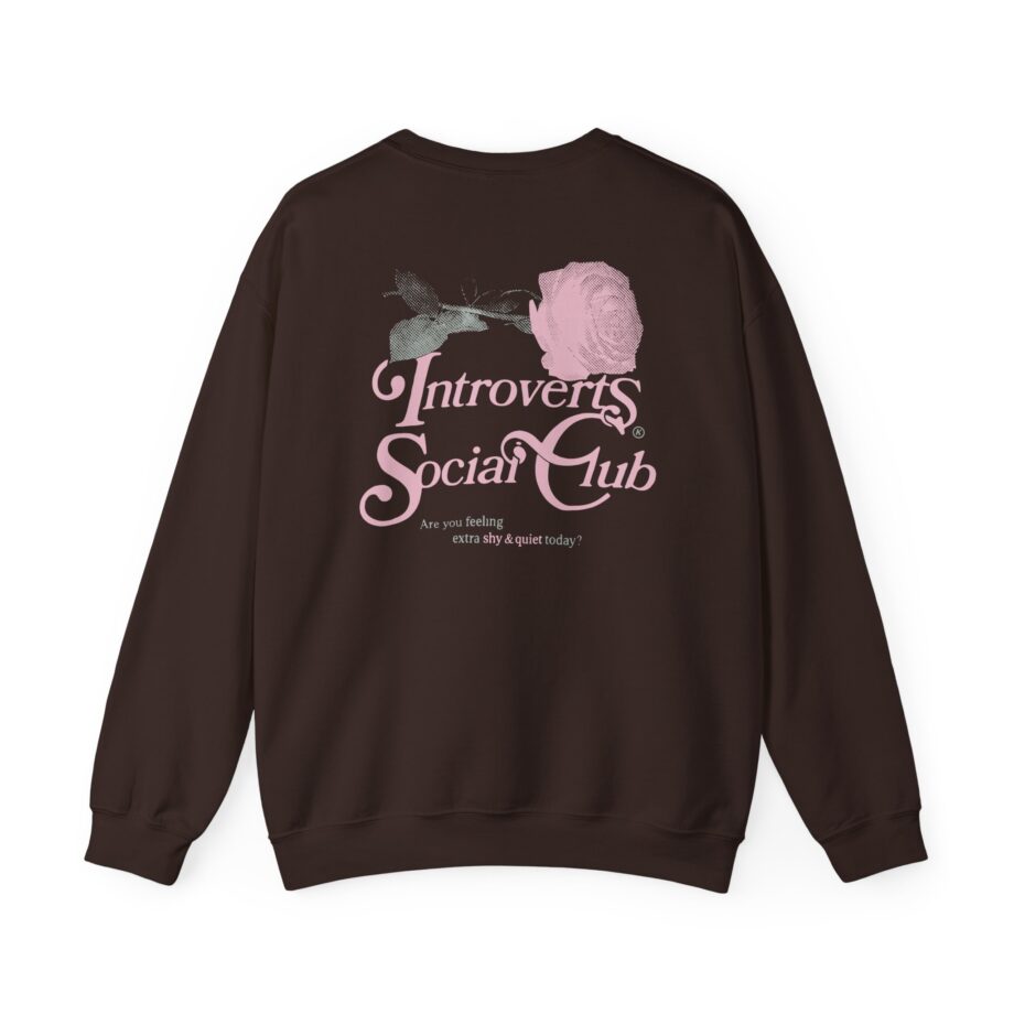 Kallmekris Introverts Social Club Unisex Heavy Blend™ Crewneck Sweatshirt