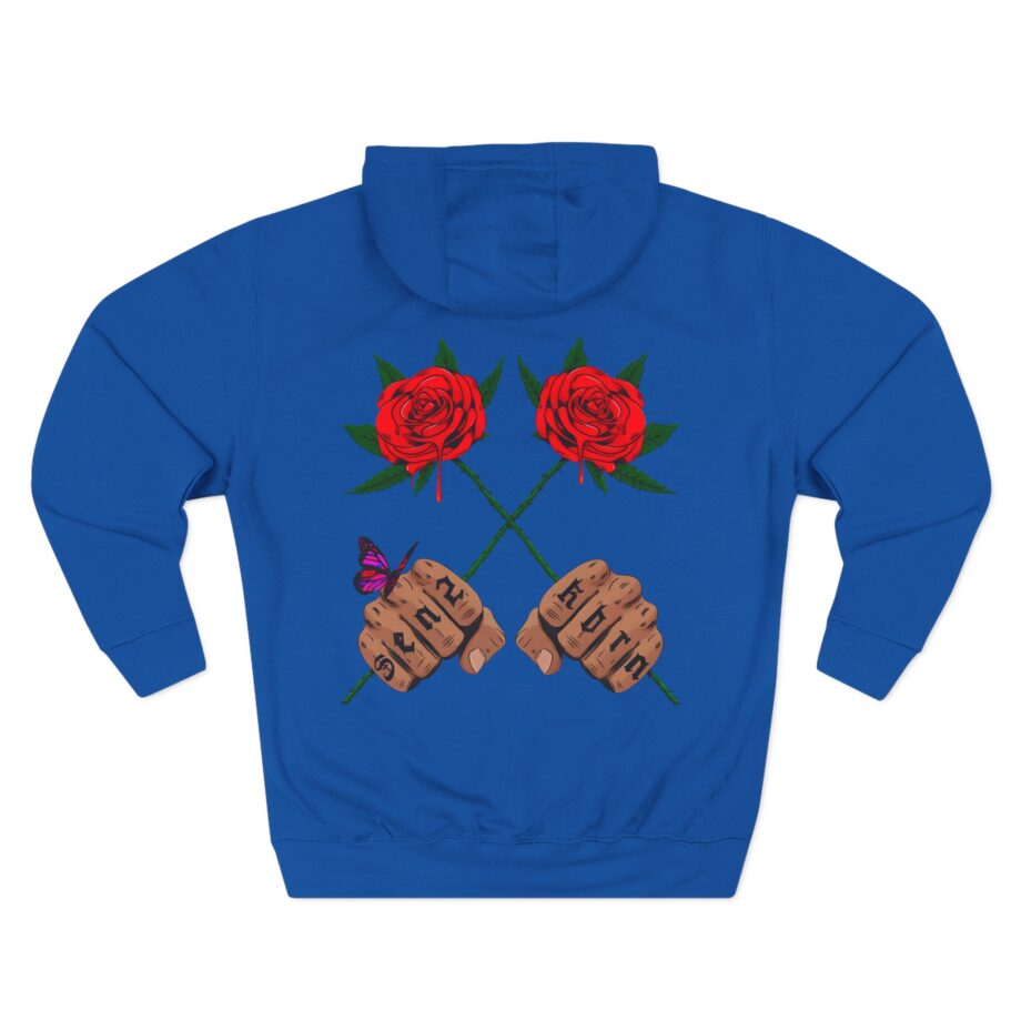 Eladio Carrion Three-Panel Fleece Hoodie