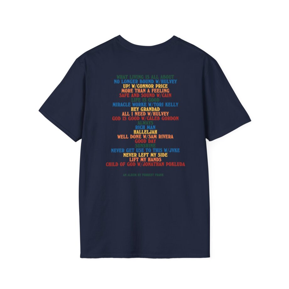 Forrest Frank Child of God Tracklist Unisex Softstyle T-Shirt