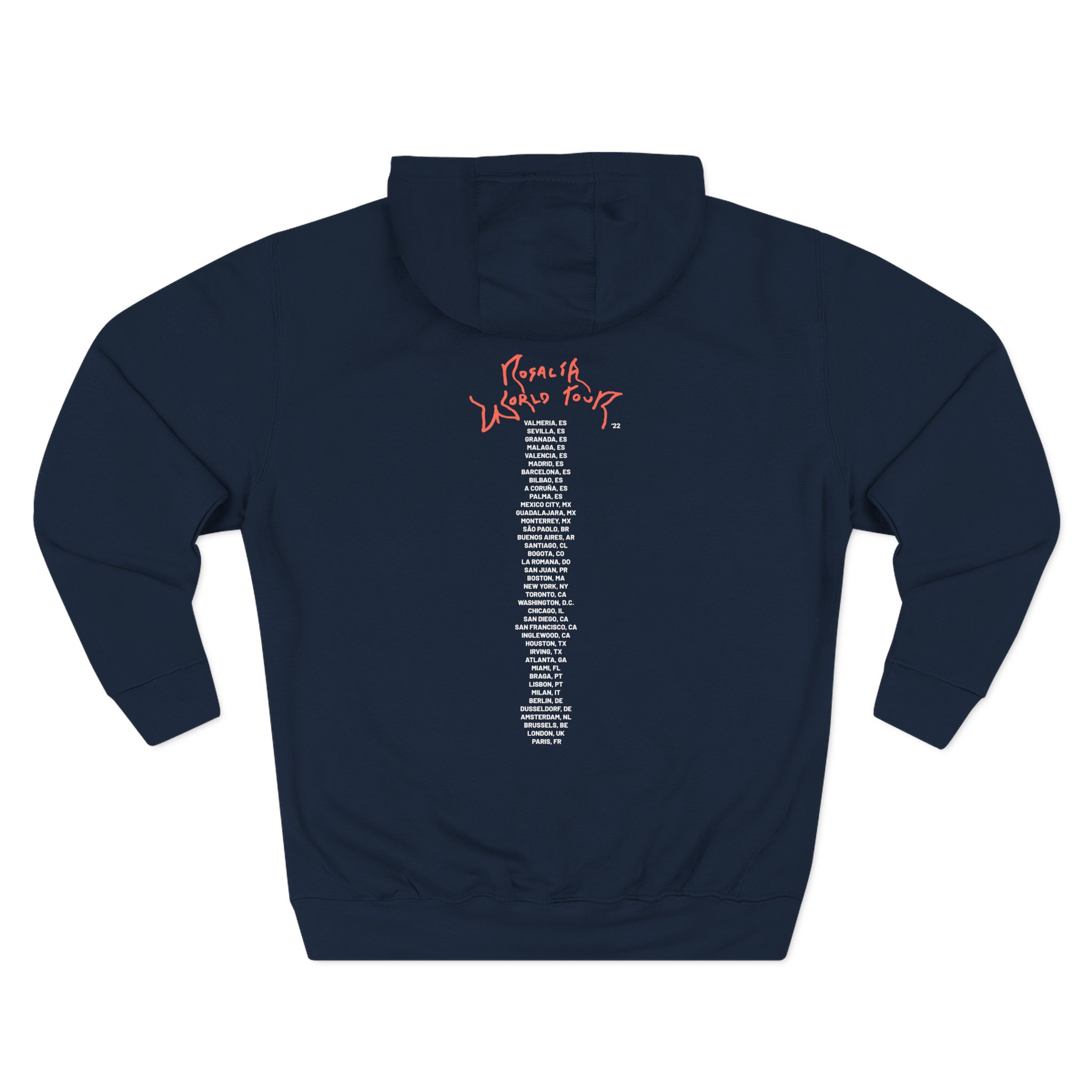 Rosalia World Tour Three-Panel Fleece Hoodie