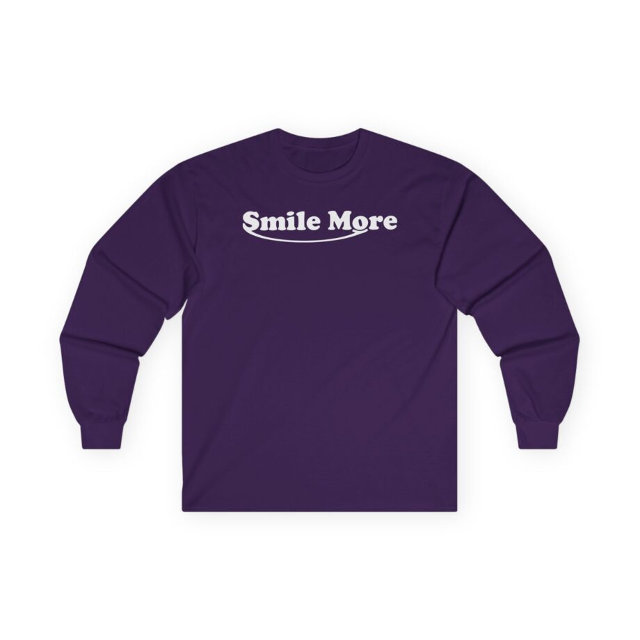 Roman Atwood Smile More Unisex Ultra Cotton Long Sleeve Tee