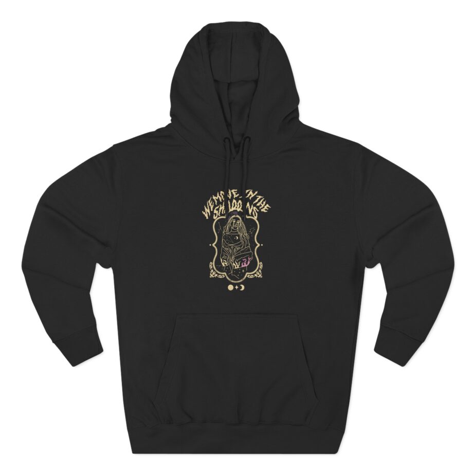 Charlotte Dobre We Move in the Shadows Three-Panel Fleece Hoodie