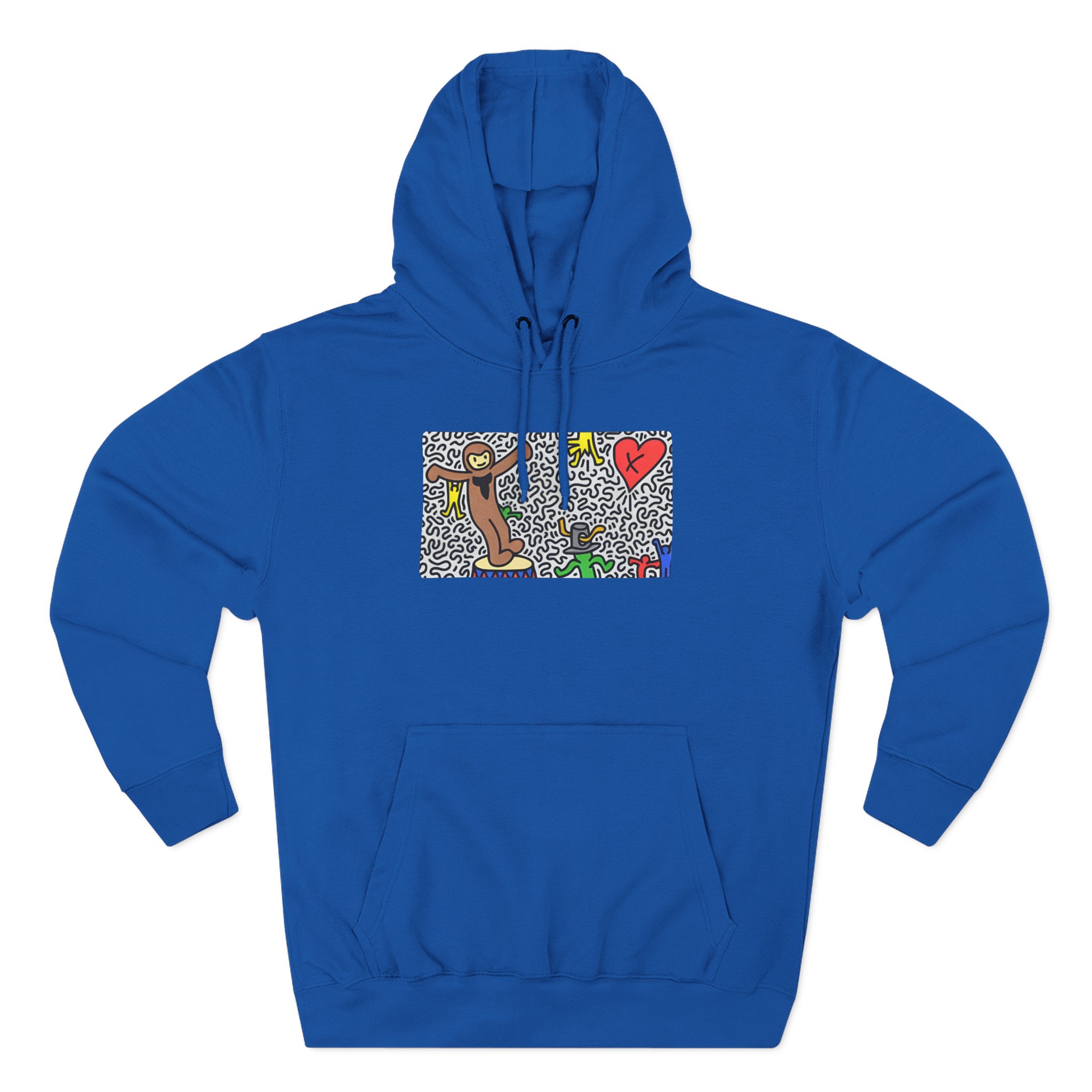 Spoonkid Monke Three-Panel Fleece Hoodie