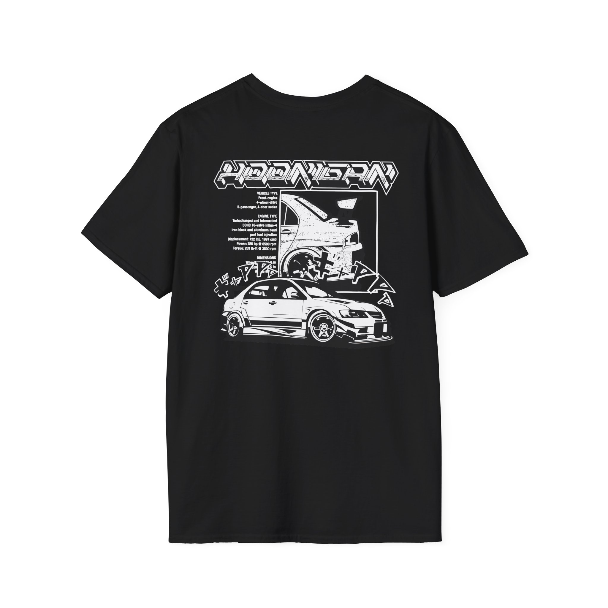 Ken Block Hoonigan Hardtail Unisex Softstyle T-Shirt
