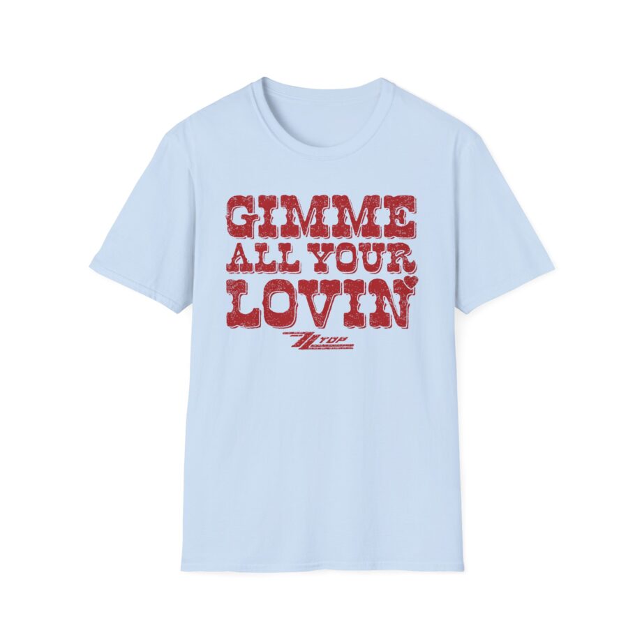 ZZ Top Valentine's Day Unisex Softstyle T-Shirt