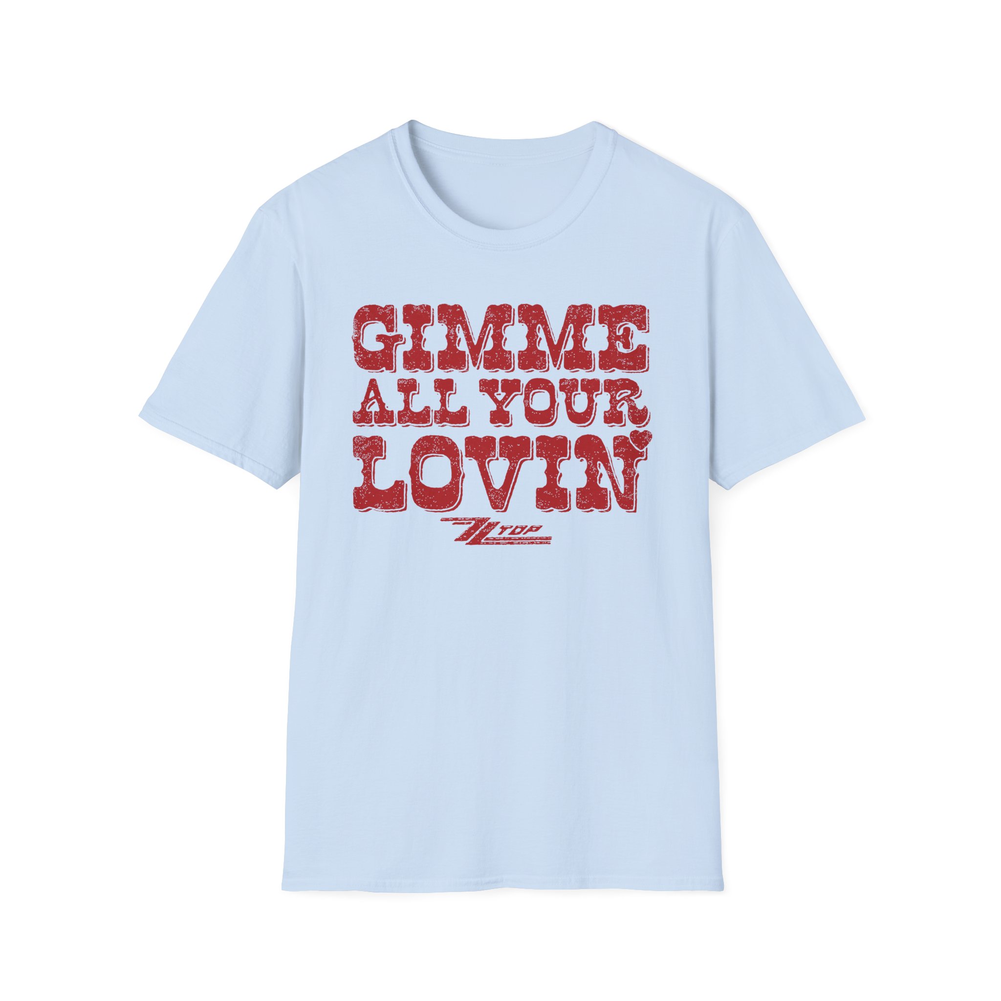 ZZ Top Valentine's Day Unisex Softstyle T-Shirt