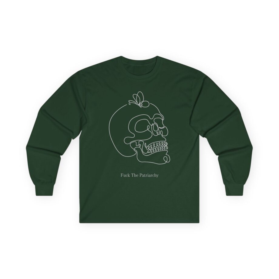 Qtcinderella Fuck the Patriarchy Unisex Ultra Cotton Long Sleeve Tee