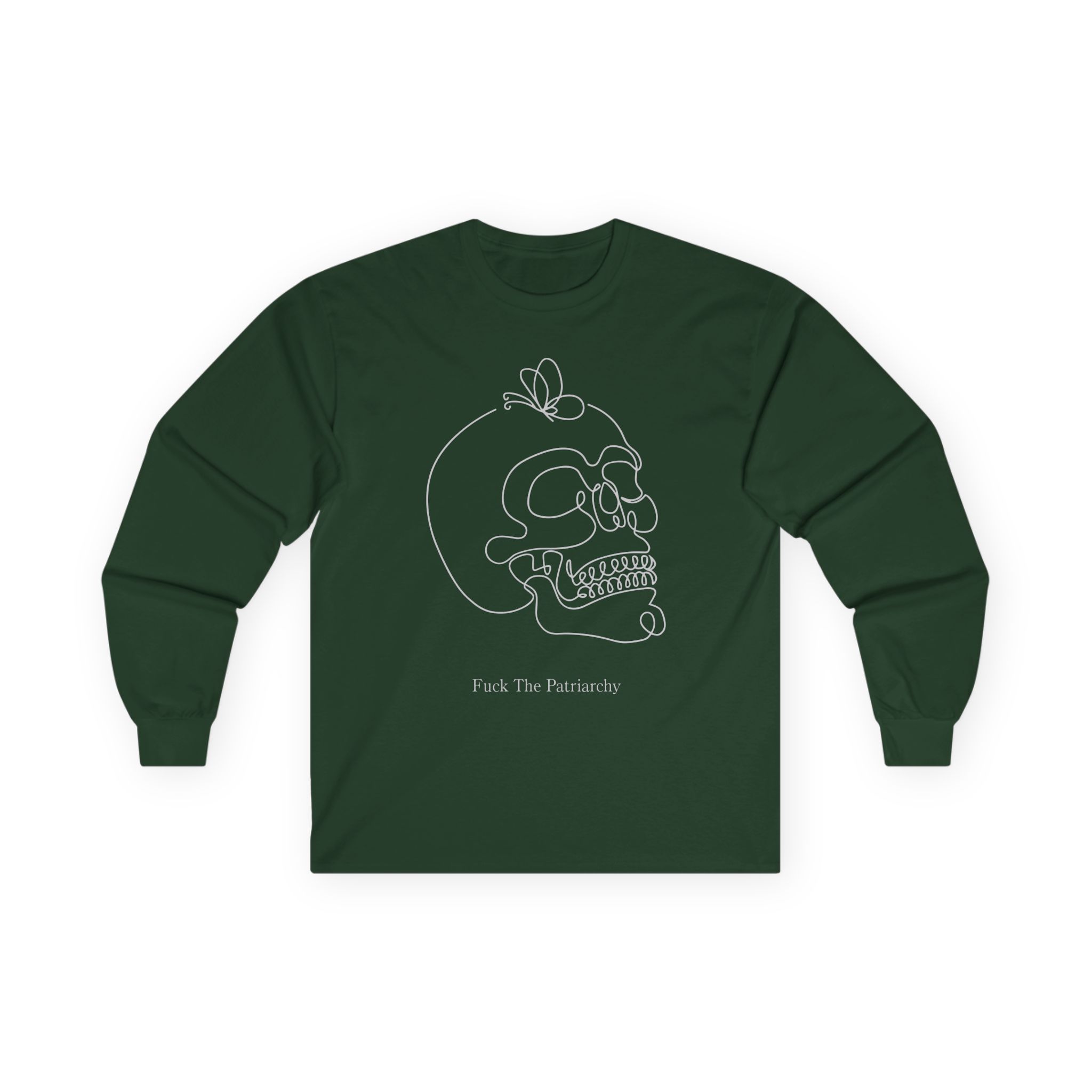 Qtcinderella Fuck the Patriarchy Unisex Ultra Cotton Long Sleeve Tee