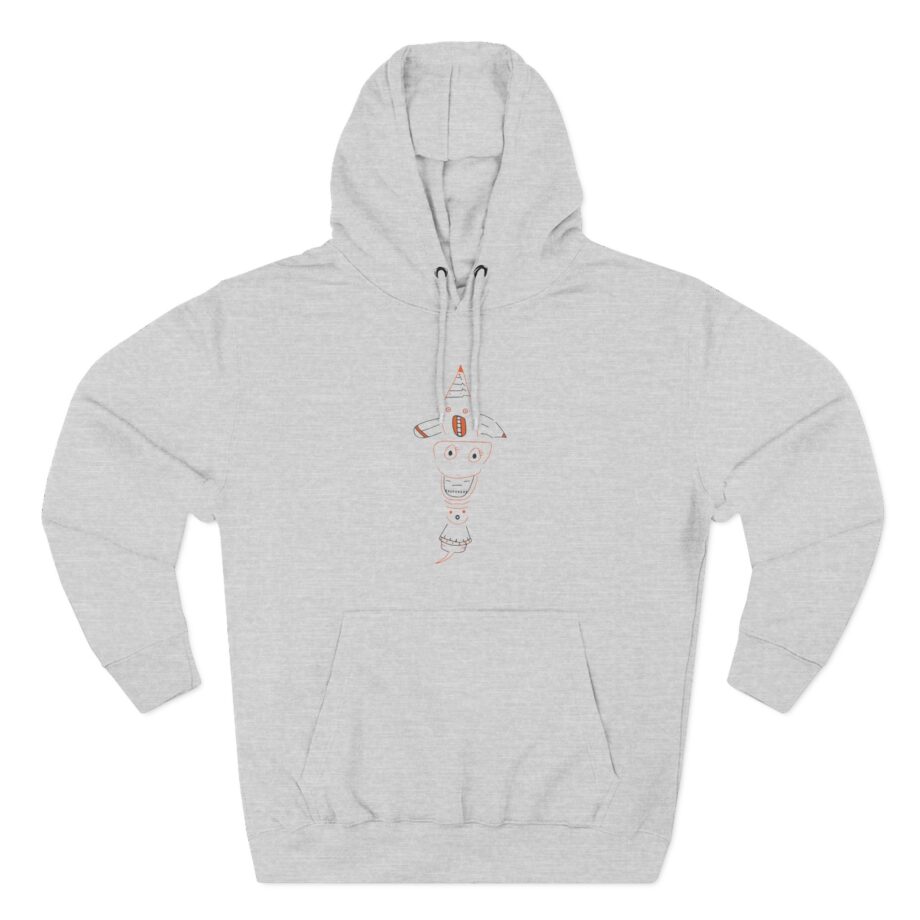 Out of Character Three-Panel Fleece Hoodie