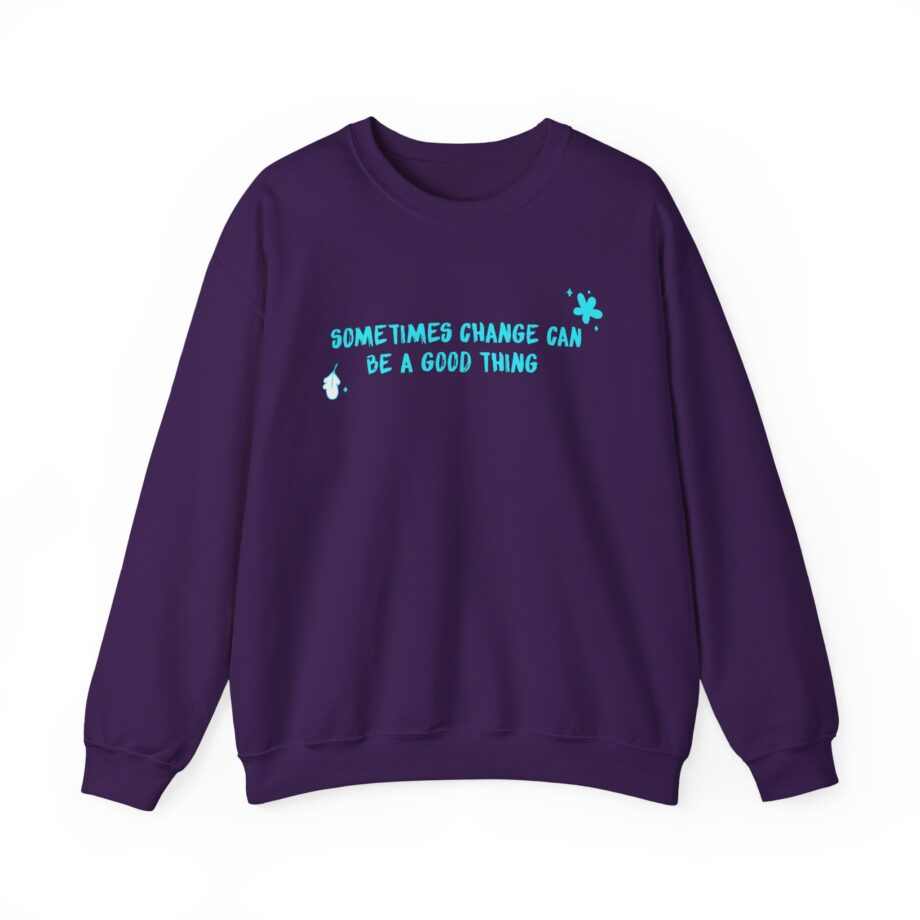 Heartstopper Sometimes Change Can Be a Good Thing Unisex Heavy Blend™ Crewneck Sweatshirt
