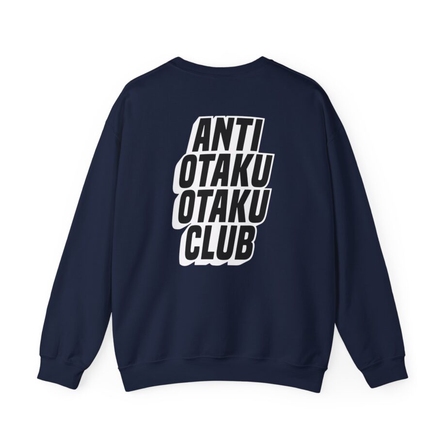 Rubius Anti Otaku Otaku Club Unisex Heavy Blend™ Crewneck Sweatshirt