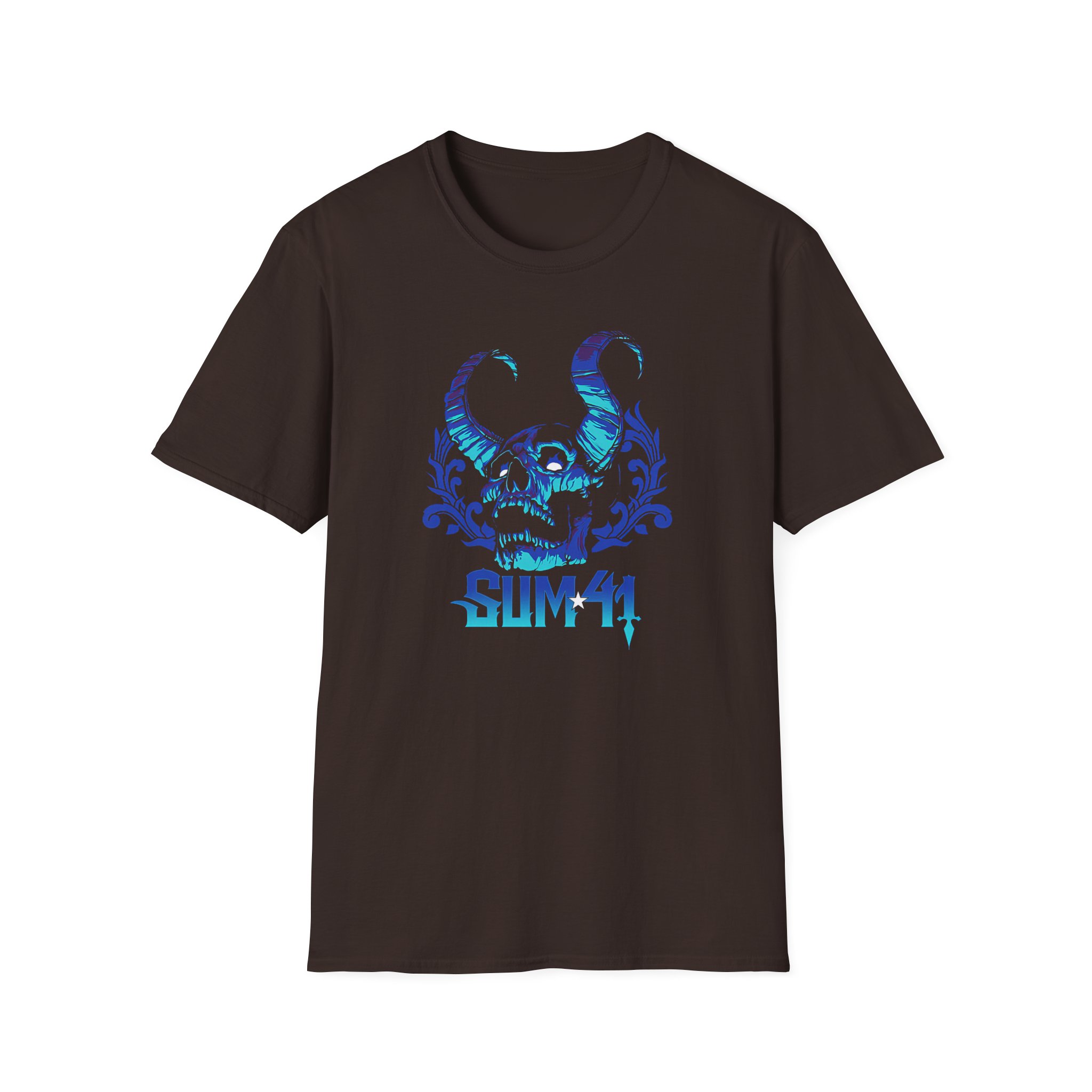 Sum 41 Blue Demon Itin Unisex Softstyle T-Shirt