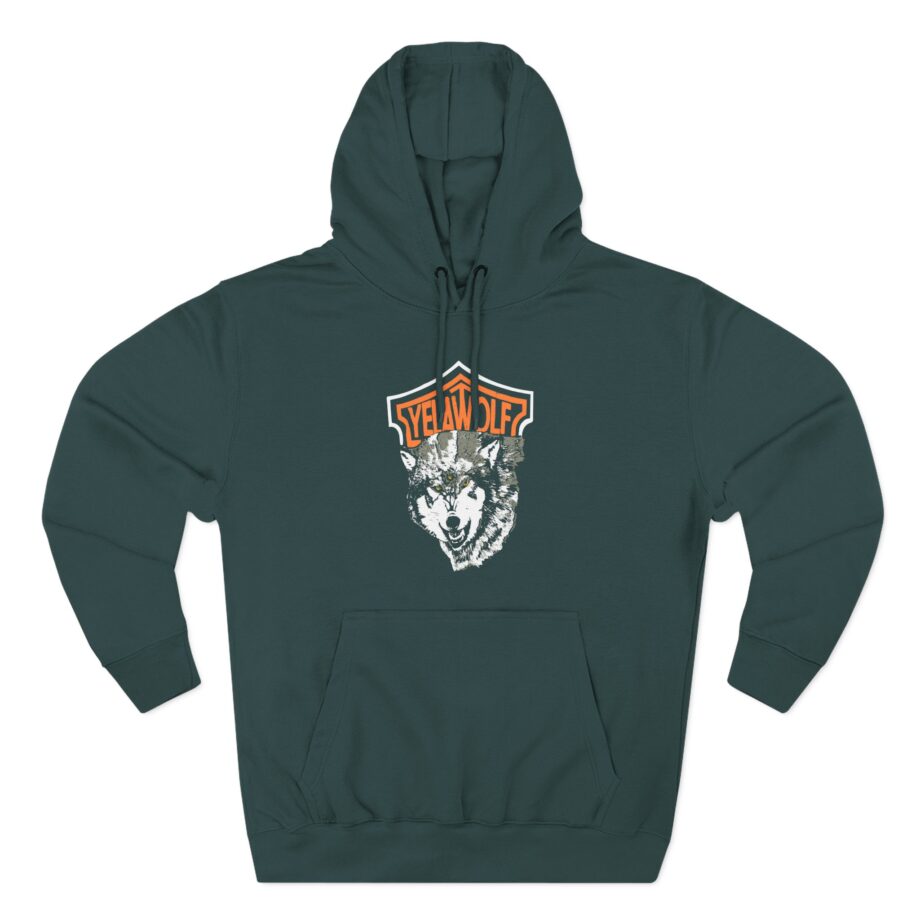YM Three-Panel Fleece Hoodie
