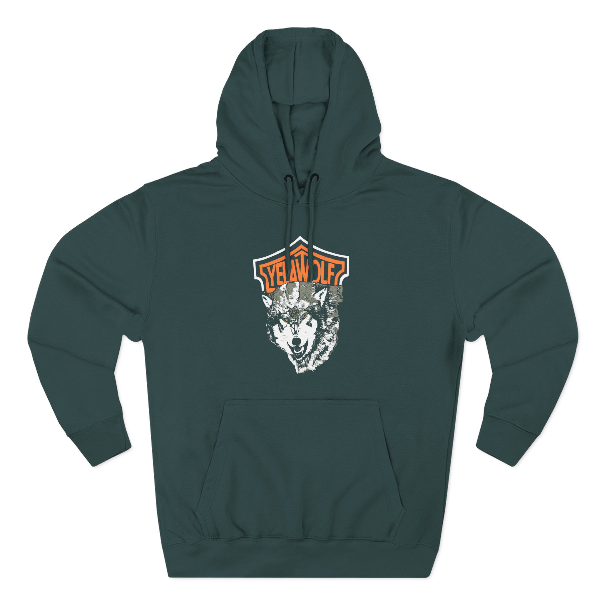YM Three-Panel Fleece Hoodie