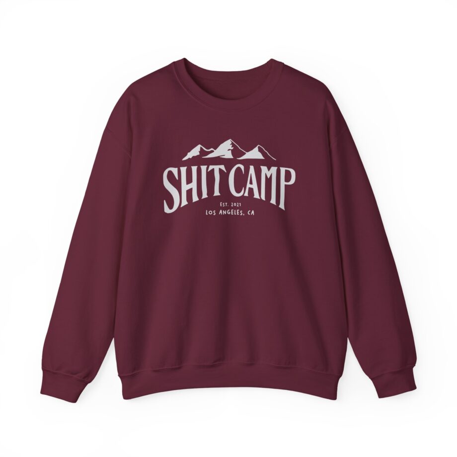 Qtcinderella Shit Camp Unisex Heavy Blend™ Crewneck Sweatshirt