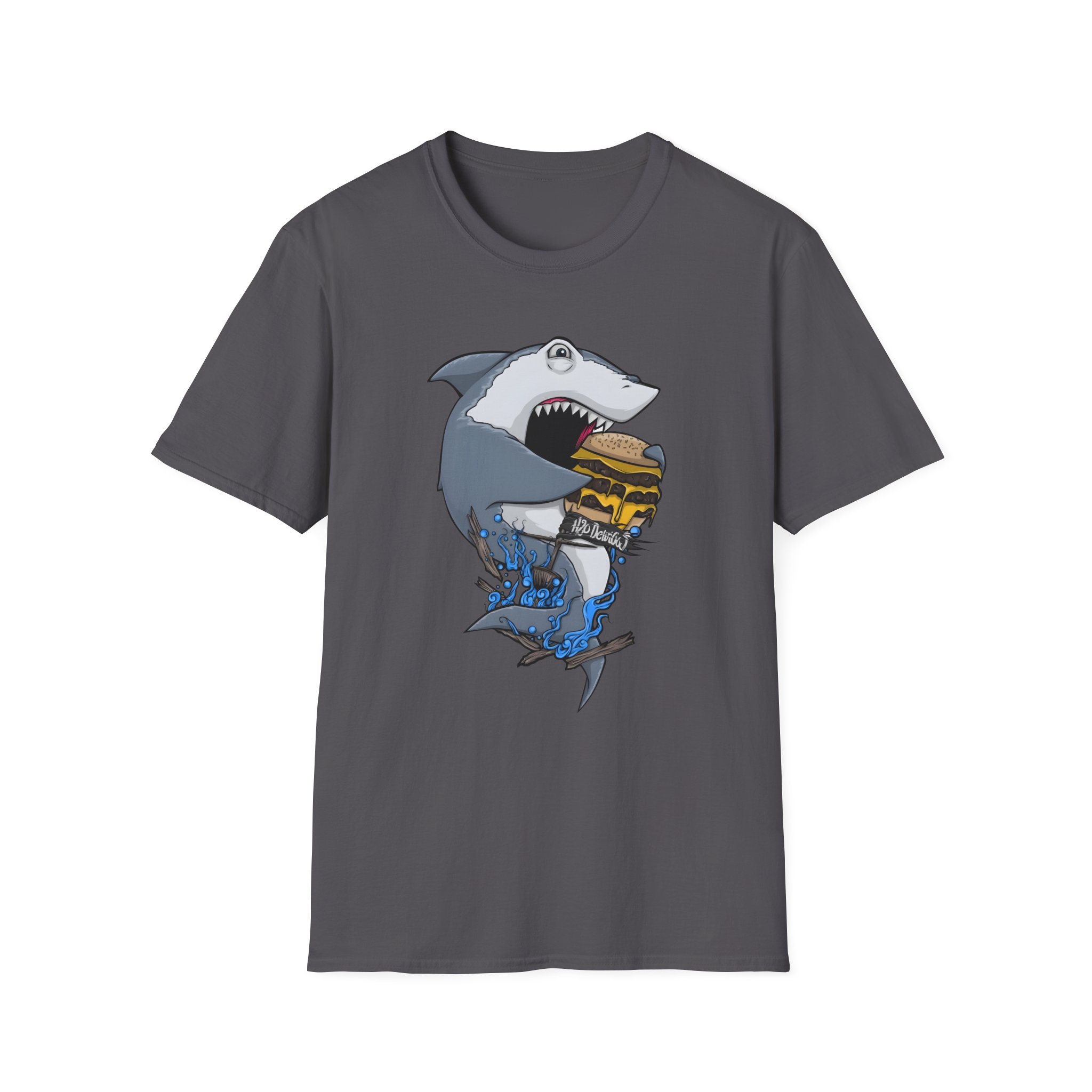 H2odelirious Hungry Shark Unisex Softstyle T-Shirt