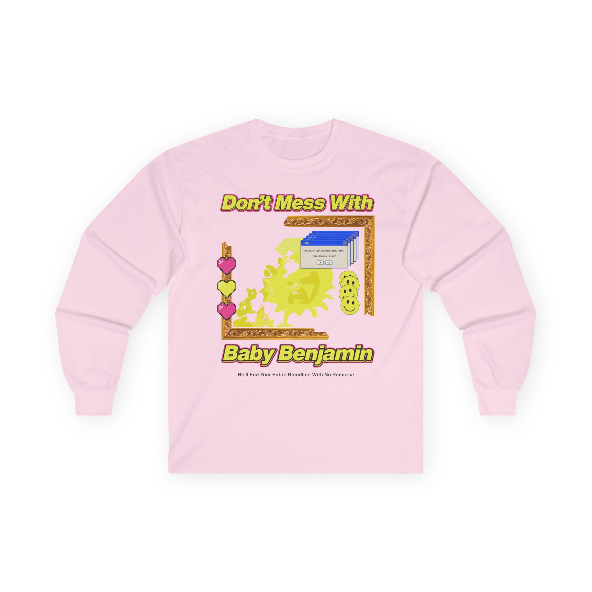 Garrett Watts Don't Mess With Baby Benjamin Unisex Ultra Cotton Long Sleeve Tee