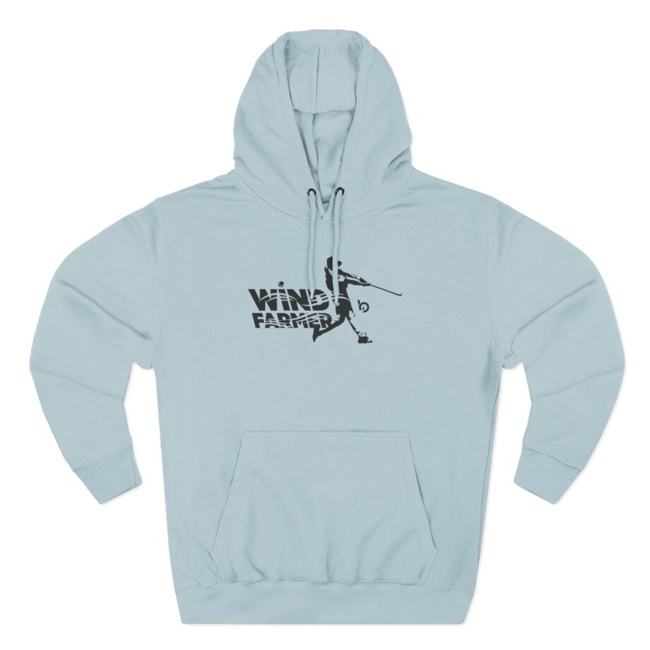 Trevor Bauer Outage Wind Farmer Three-Panel Fleece Hoodie