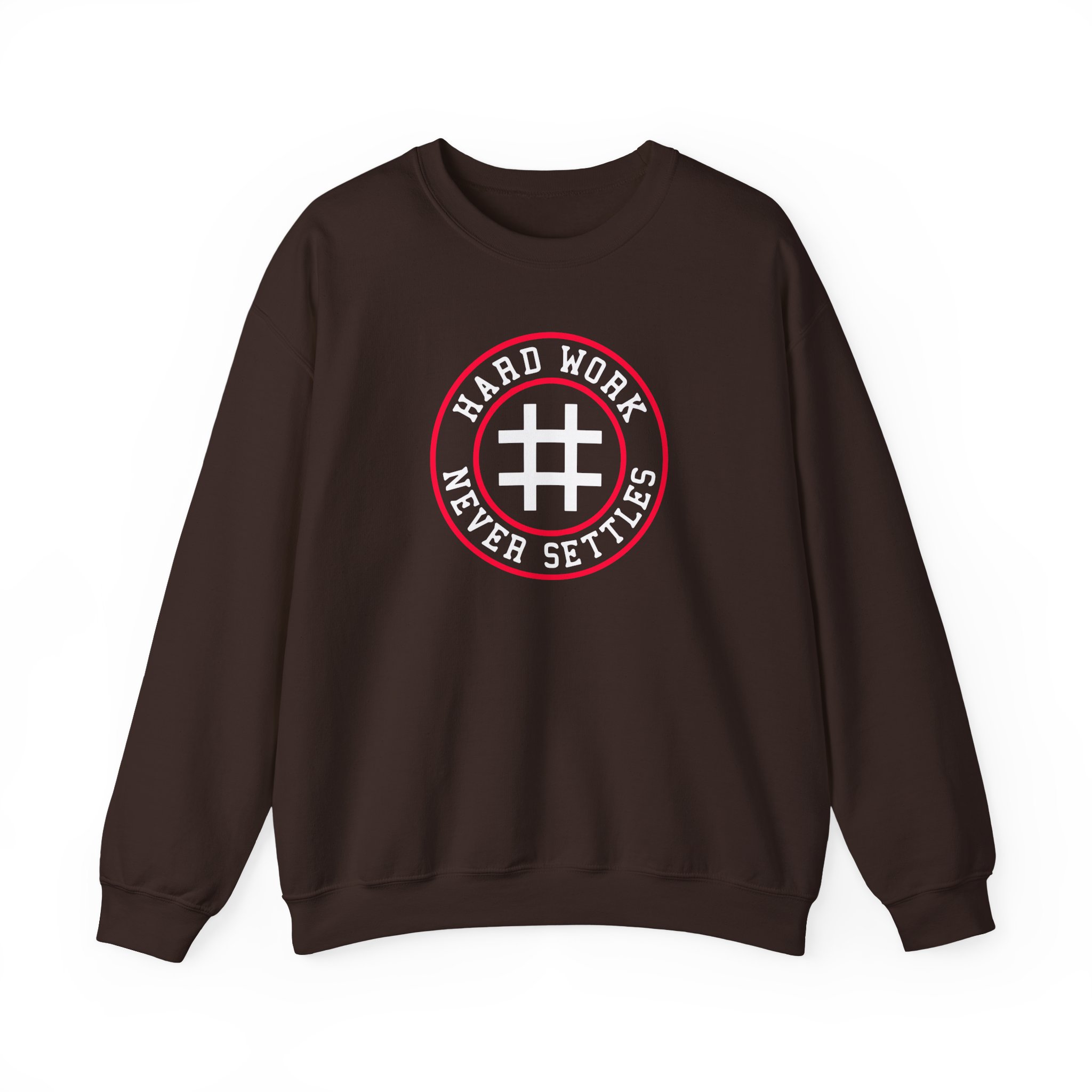 Trevor Bauer Hard Work Never Settles Unisex Heavy Blendâ„¢ Crewneck Sweatshirt