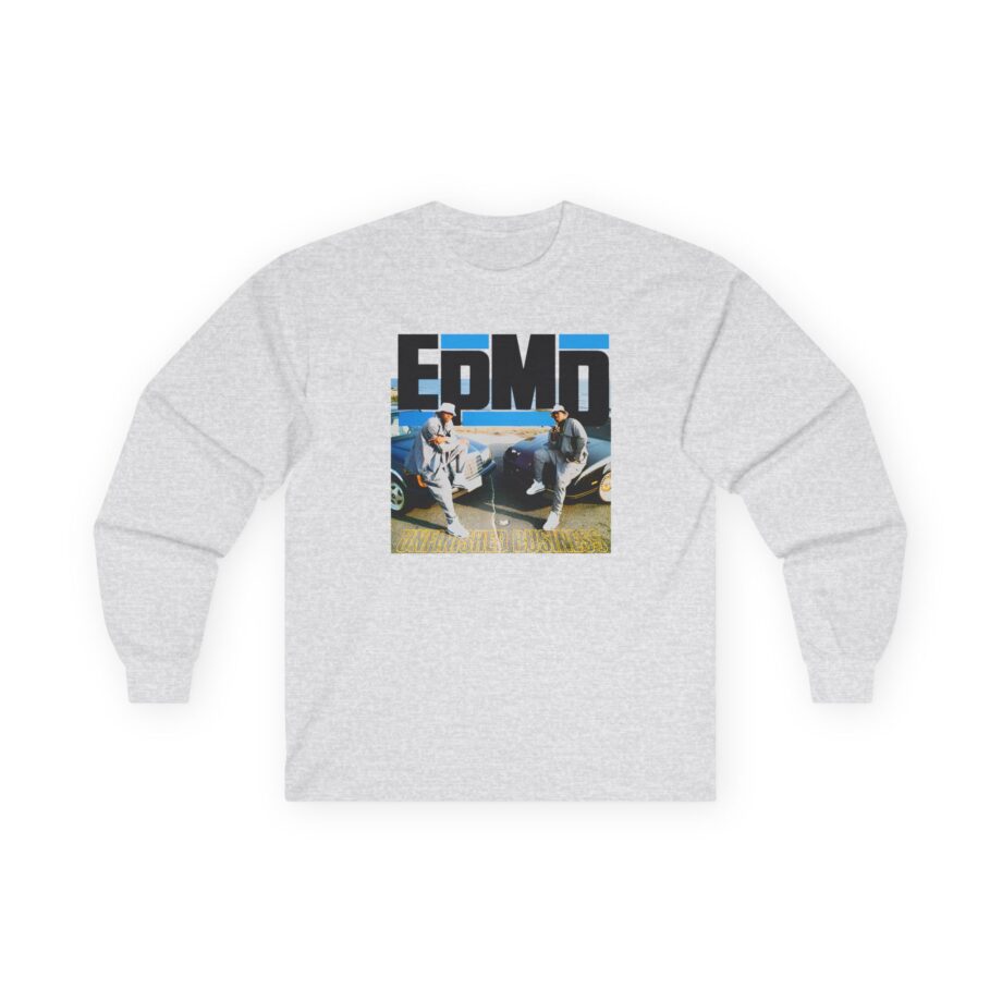 Epmd Unfinished Business Unisex Ultra Cotton Long Sleeve Tee