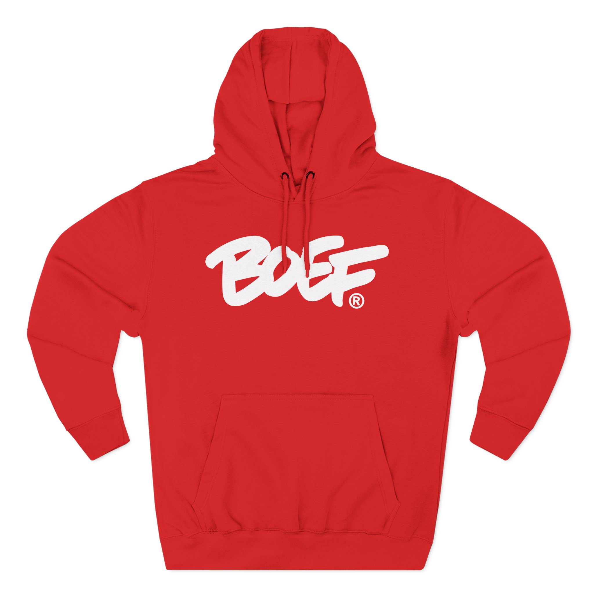 Boef Three-Panel Fleece Hoodie