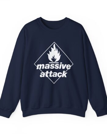 Massive Attack Blue Lines Unisex Heavy Blend™ Crewneck Sweatshirt