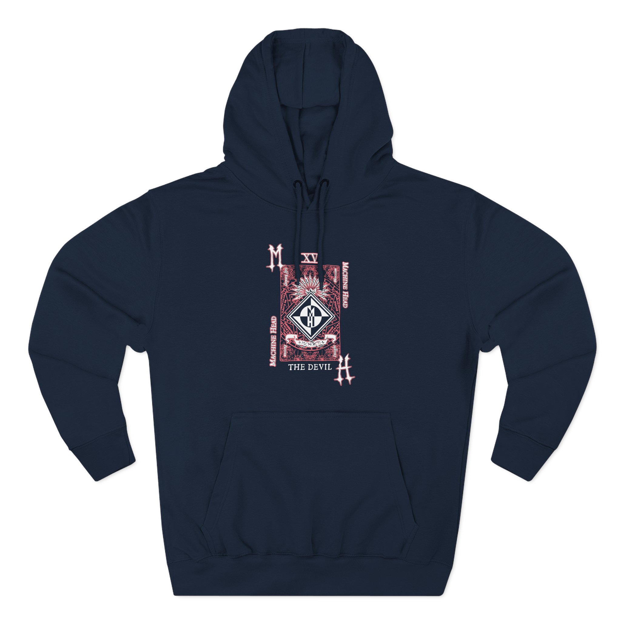Machine Head the Devil Three-Panel Fleece Hoodie