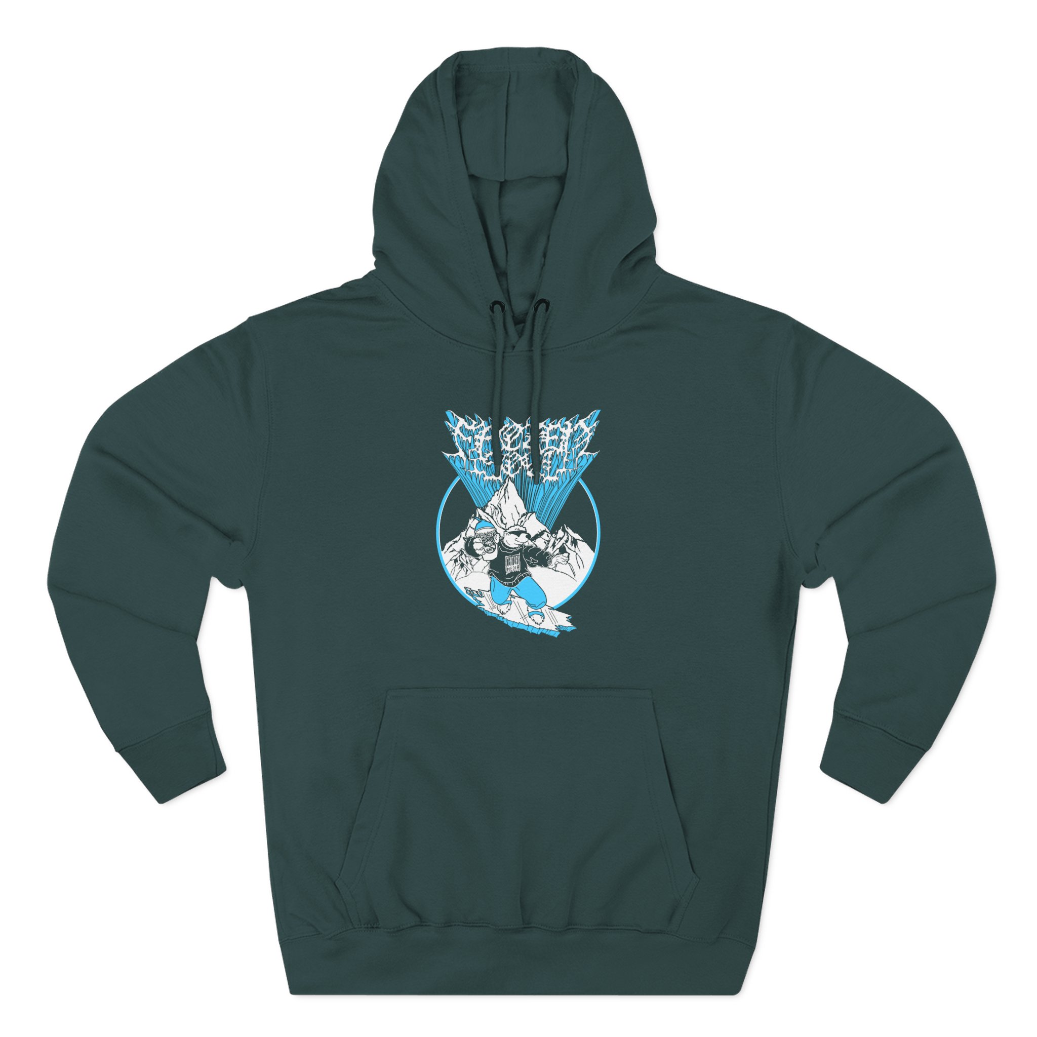 Frozen Soul No Weak Shit Three-Panel Fleece Hoodie