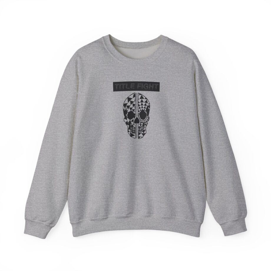 Title Fight Split Skull Unisex Heavy Blend™ Crewneck Sweatshirt