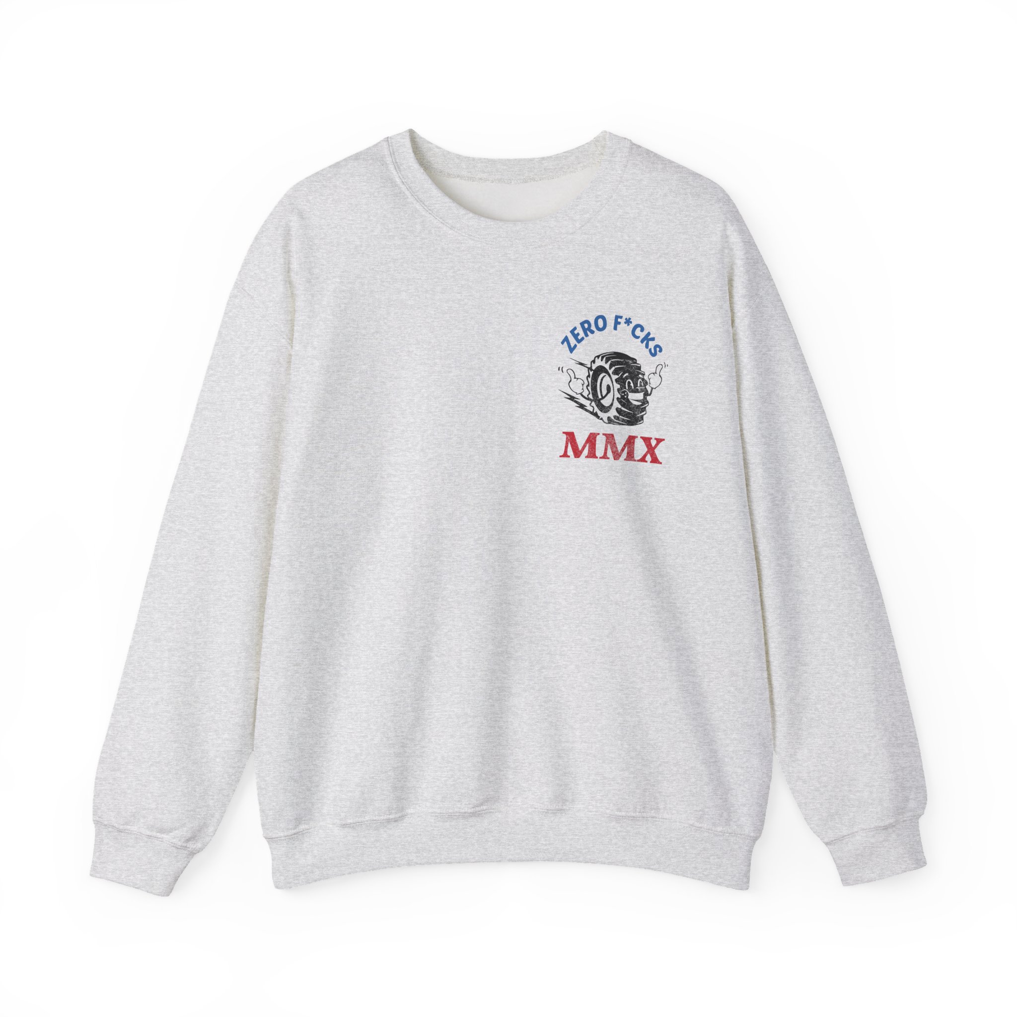 Monstermax Zero Fucks Unisex Heavy Blendâ„¢ Crewneck Sweatshirt