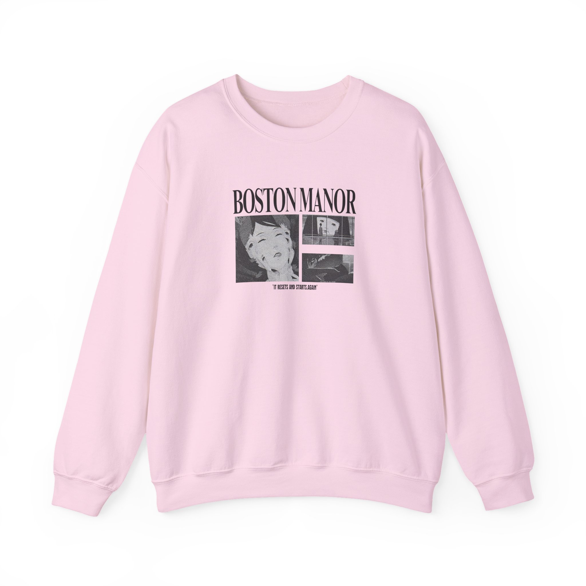 Boston Manor Paprika Unisex Heavy Blendâ„¢ Crewneck Sweatshirt