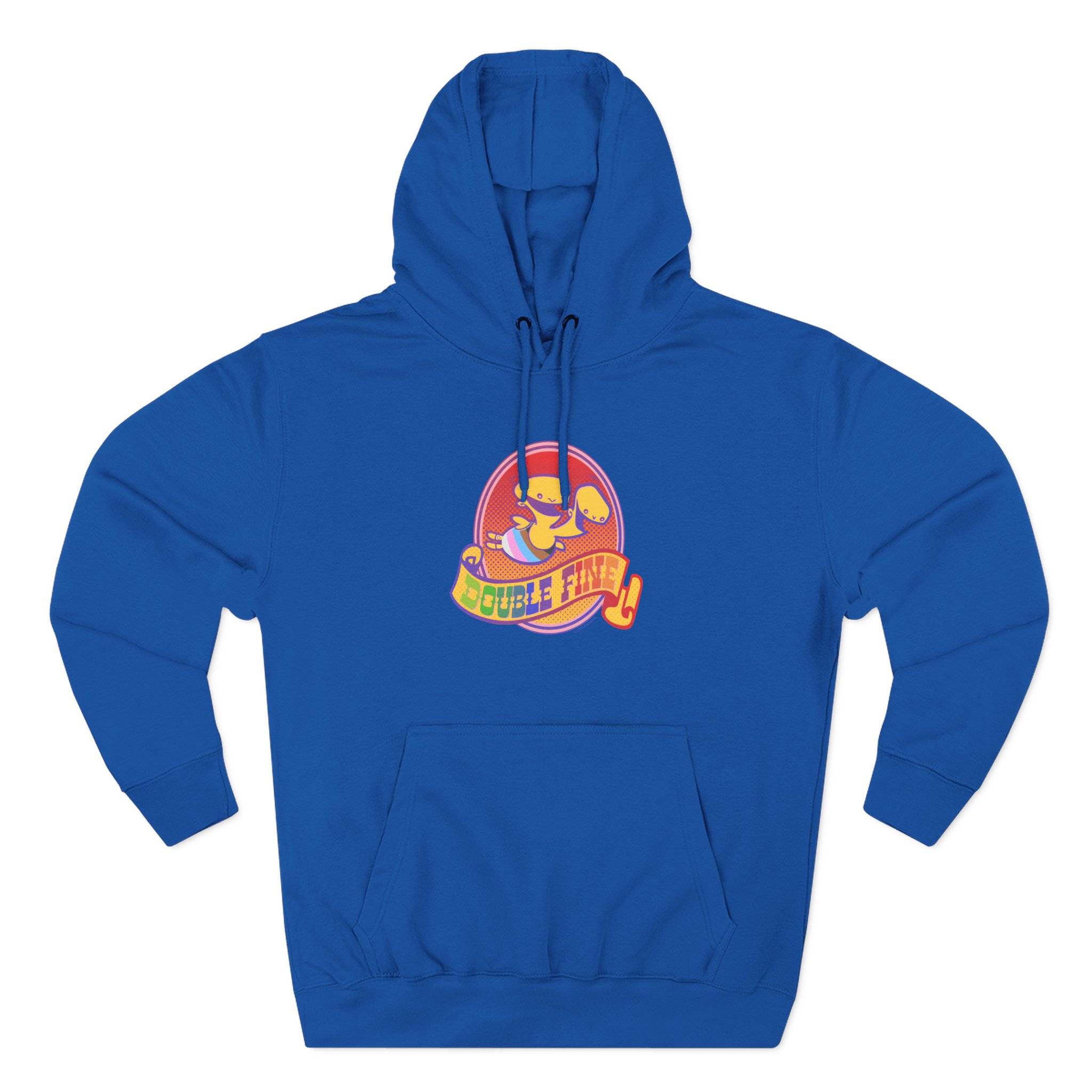 Double Fine Pride Three-Panel Fleece Hoodie